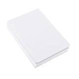 Angoily 120 hojas Papel de Acuarela Prensa Fría Papel Reciclado de Ácido para Dibujo y Boceto Artistas Estudiantes y Principiantes