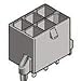 76829-0010, Conn Wire to Board HDR 10 POS 5.7mm Solder ST Thru-Hole Tray (25 Items)