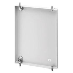 Porte métallique double 650x405 masquer compteur eau et électricité