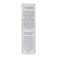 The Saints Collection Sacred Heart Of Jesus Led Flameless Devotion Prayer Candle, Religious Gift, 6 Hour Timer For More Hours Of Enjoyment And Devotion! Dimensions 8.1875" X 2.375". #TOP2