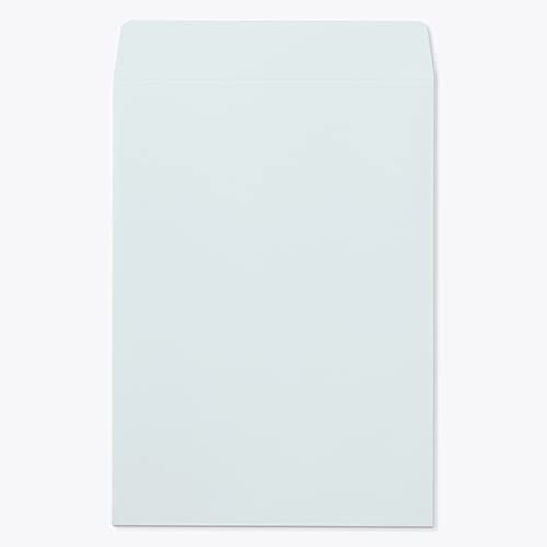 山櫻 封筒 角2 中貼 DXスカイ 紙厚164g 〒枠ナシ 100枚 / 厚手 A4用 無地 郵便番号枠なし 00565015-0100