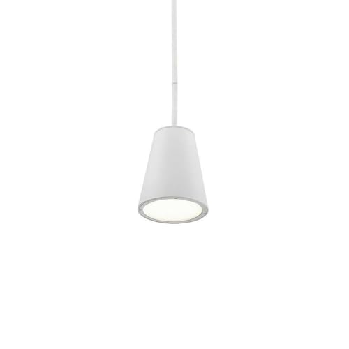 Kuzco Lighting Hartford - 5 Inch 19W LED Outdoor Pendant-White Finish