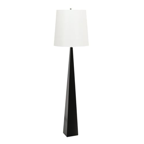 Elstead Ascent Lampadaire avec abat-jour conique, noir