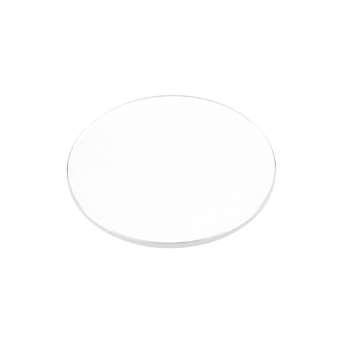 uxcell 30mm Dia. Watch Glass Sapphire Crystal Lens, Round Flat 1mm Thickness Replacement Parts for Watchmaker Repair Clear