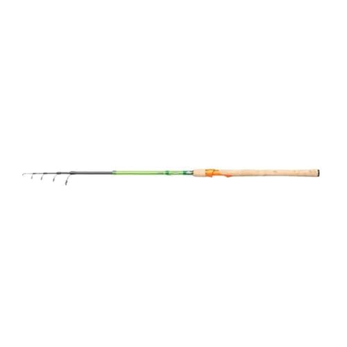 Berkley Flex Trout Teleskop Rute und Rolle Combo - Teleskopierbare Forellenrute, Green