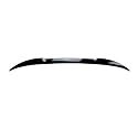 Seitenschweller für das Bodykit Für BMW X4 G02 2018 2019 2020 2021 2022 Auto Hinten Stamm Spoiler Flügel ABS Schwanz Trunk Lip Body Kits Tuning(Schwarz)