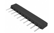 CSC10A0110K0GEK Resistor Network Array 9 RES 10K OHM 10SIP, Bulk, RoHS
