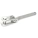 Threaded Toggle Jaw Toggle Jaw 1/4" Pin 1/4-28 Lh