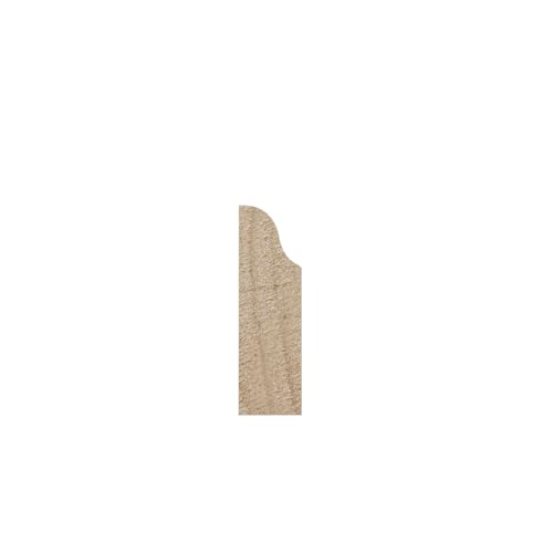 WM916 - Americraft Ogee Stop Solid Hardwood Moulding, 3/8"D x 1 1/4"W x 96"L, Stain Grade Alder by Ekena Millwork - Used condition - Image 4