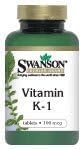 Swanson Vitamin K-1 100 mcg 100 Tabs