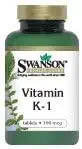 Swanson Vitamin K-1 100 mcg, 100 Tablets
