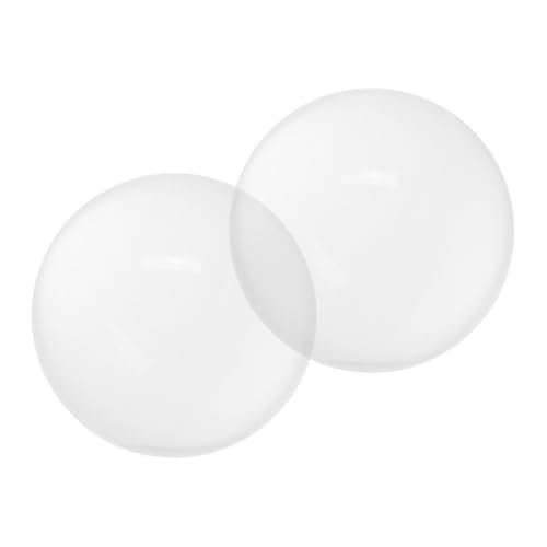 Zerodeko 2 Pezzi Palla Trasparente Decorativa per Ufficio e Casa Accessorio Feng Shui per Meditazione e Fotografia