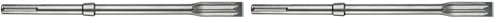 Image of BOSCH HS1935 1 In. x 16 In. R-Tec Flat Chisel SDS-max Hammer Steel (Pack of 2)