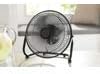 Mainstay 9" Durable Metal High-Velocity Fan with Three-Speed Rotary Switch, Black (1)