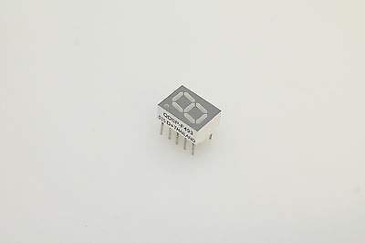 AGILENT TECH QDSP-F493 7 Segmented Orange 10MM RT/Decimal Gry/BK Display Qty-3