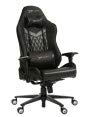 Ewin Gaming Office Chair 4D Armrests High-Back PU Leather Diamond Pattern Ergonomic Racing Executive Computer Chair Champion Series Black