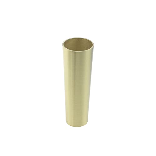 Antrader 4 Piece Gold Leg Cover Caps For 1.22" Round Furniture Leg Covers, Zinc Alloy，100Mm/3.94" Height. #TOP2
