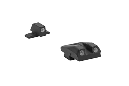 Meprolight Tru-Dot - Juego de mira fija para pistolas Masada verde y verde (0195873101)