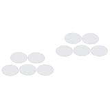 SEWACC 10 Uds Tablero De Pintura De Forma Ovalada Lienzo De Algodón Bloc De Dibujo Marcos Para Pinturas En Lienzo Marco Para Pintura En Lienzo Lienzo Estirado Panel De Arte