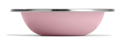 Hydro Flask Stainless Steel Kids Bowl- Dishwasher Safe, Stackable, Dinner Bowl in Blossom Pink - image 1