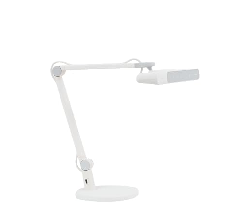 Image of BenQ MindDuo 2 Kids Study Lamp (White), Wide & Even Illumination, Auto Dimming, Brightness & Color Adjustment, Presence Detection
