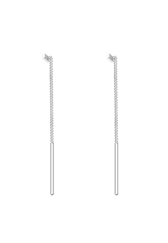Elli Ohrringe Damen Ohrhänger Pull-Through Stab Geo Trend in 925 Sterling Silber – Ansicht 3