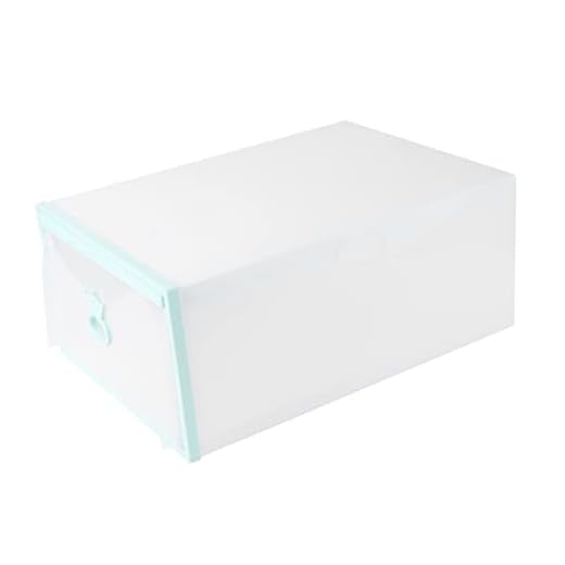 Alipis Caja Caja De Plástico Para Guardar Zapatos Cajones De Zapatillas Zapatos De Almacenamiento Debajo De La Cama Estante Organizador De Zapatos Sandalias El Plastico Apilable
