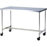 マイティー キャスター付ステンレス作業台 750x600 下部H型補強枠 マイティー キャスター付ステンレス作業台 750x600 下部H型補強枠