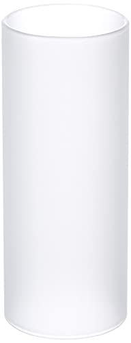 blomus -FARO- Ersatzglas zu Windlichterset Art. 65054, 65055, 65059, satiniertes Glas, hochwertige Verarbeitung, passend für Windlichter der Serie FARO (H / B / T: 12 x 5 x 5 cm, Klar, 88024)