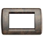VIMAR 16753/41 - PLACCA ROND 3M RADICA NOCE