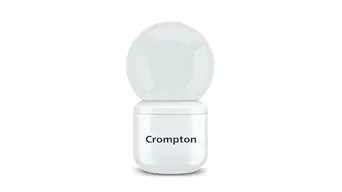 Crompton Deco Socket Rush 0.5-Watts LED Bulb Night Lamp (White, Pack of 1, Prong)