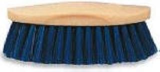 Horse Grooming Brush, Synthetic Bristle, Blue, 2 x 8-1/2 x 2-3/8-In.