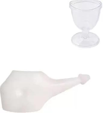AccuAlleve Nasal Nose Wash Neti Pot Nasal Nose Wash & Eye Wash Cup Kit (Natural Care) Massager (Multicolor) Massager