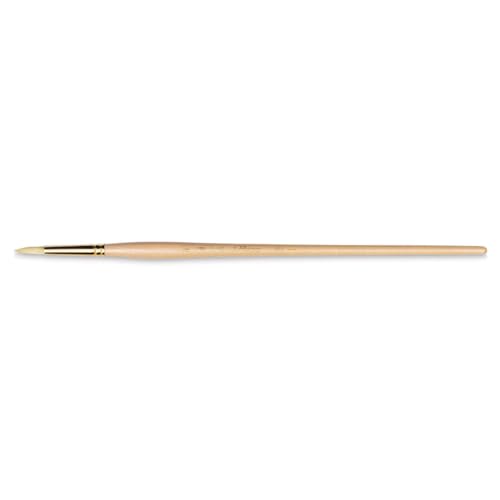 Raphael D'Artigny Interlocked White Bristle Brush, Round, 08