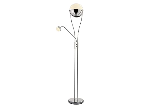 Lampadaire acrylique Trio Leuchten Chris pour salon contemporain et lecture