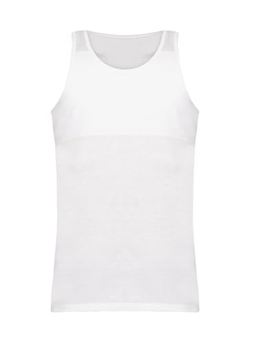 Image of Men's Chest Compression Vest to Hide Gynecomastia Moobs Shapewear, Compression Chest Binder for Men to Hide Moobs
