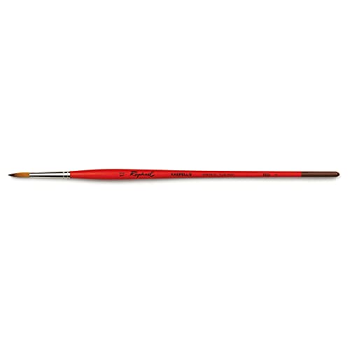 Raphael Kaerell Long Handle Oil & Acrylic Brush, Round, 12, Natural