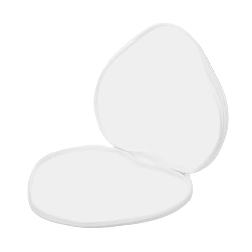 FOMIYES Bolsa de Almacenamiento Transparente con y Carcasa Rígida Neceser de Viaje Forma de Organizador Portátil para Cosméticos y Artículos de Tocador Mediano