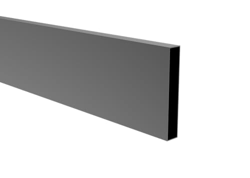 Aluminium-Zaunfüllung 20x120x1,2-2000mm RAL7016 Lamelle Sichtschutzzaun Zaun ALU MOD20