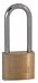 KASP SECURITY K12040L55D PADLOCK, BRASS, 40X55MM