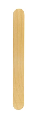 Medi-Inn Mundspatel zur Inspektion des Rachenraumes | Holzspatel zum Basteln | zum Auftragen von Salben oder Wachsen (100 Stück)