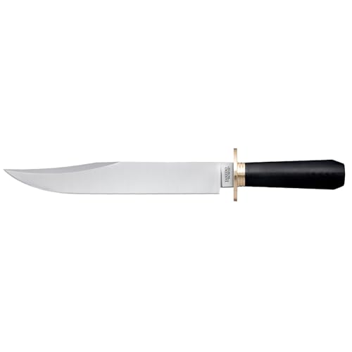 Image of Cold Steel Laredo Bowie 10.5 inch 4034SS Razor-Sharp Clip Point Blade 5.1875 inch Micarta Handle Tactical Fixed Blade Knife w /Secure-Ex Sheath