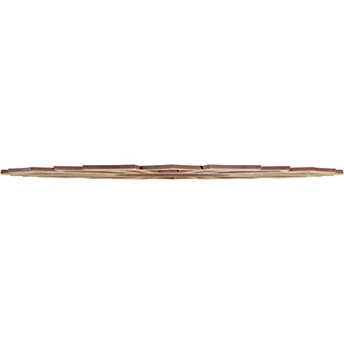 Image of Ekena Millwork 22 inchOD x 7 3 /4 inchID x 3 /8 inchT Augustus Wood Fretwork Pierced Ceiling Medallion, Hickory