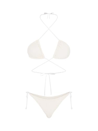 Costume Femme Blanc Fk23-0310wh Une Tenue Chic Non Transparente
