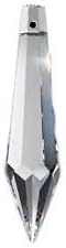 Asfour Icicle Drop 30% Lead Crystal Faceted 38mm - 1.5" inch #401-38 Set of 10pc