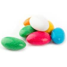 NY Spice Shop Jordan Almonds Candy - 4 Ounce Sugar-Free Assorted Mix Pastel Colors - Candied Almonds Nuts With Sweet Hard Candy Coating - Wedding Favors, Bridal Baby Showers, Party Buffet Confetti Candies