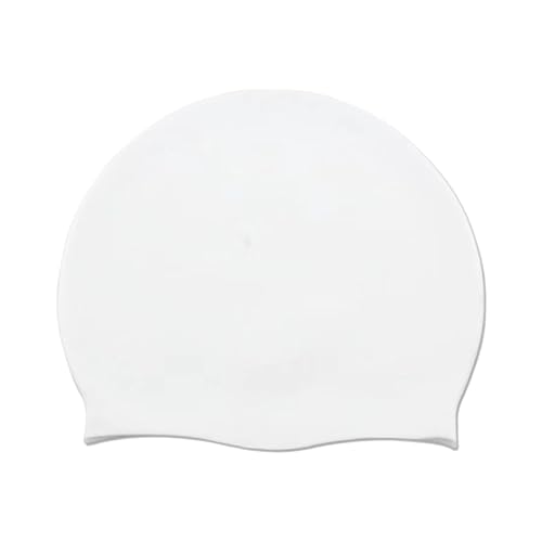 Badekappe Mädchen, 100% Silikon Bademütze Damen, Classic...