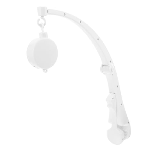 Totority Crib Mobile Arm with Rattles Bracket and Music Box Mobile Attachment for Traditional and Convertible Cribs Nursery Decor for Boys