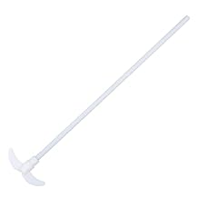 قضيب تحريك من مادة PTFE لخلاط التحريك العلوي مع شفرات قابلة للطي مقاس 300 مم