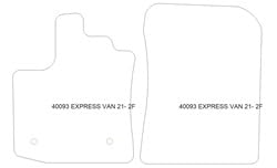 Tappeti per Renault Express 2021- One moquette